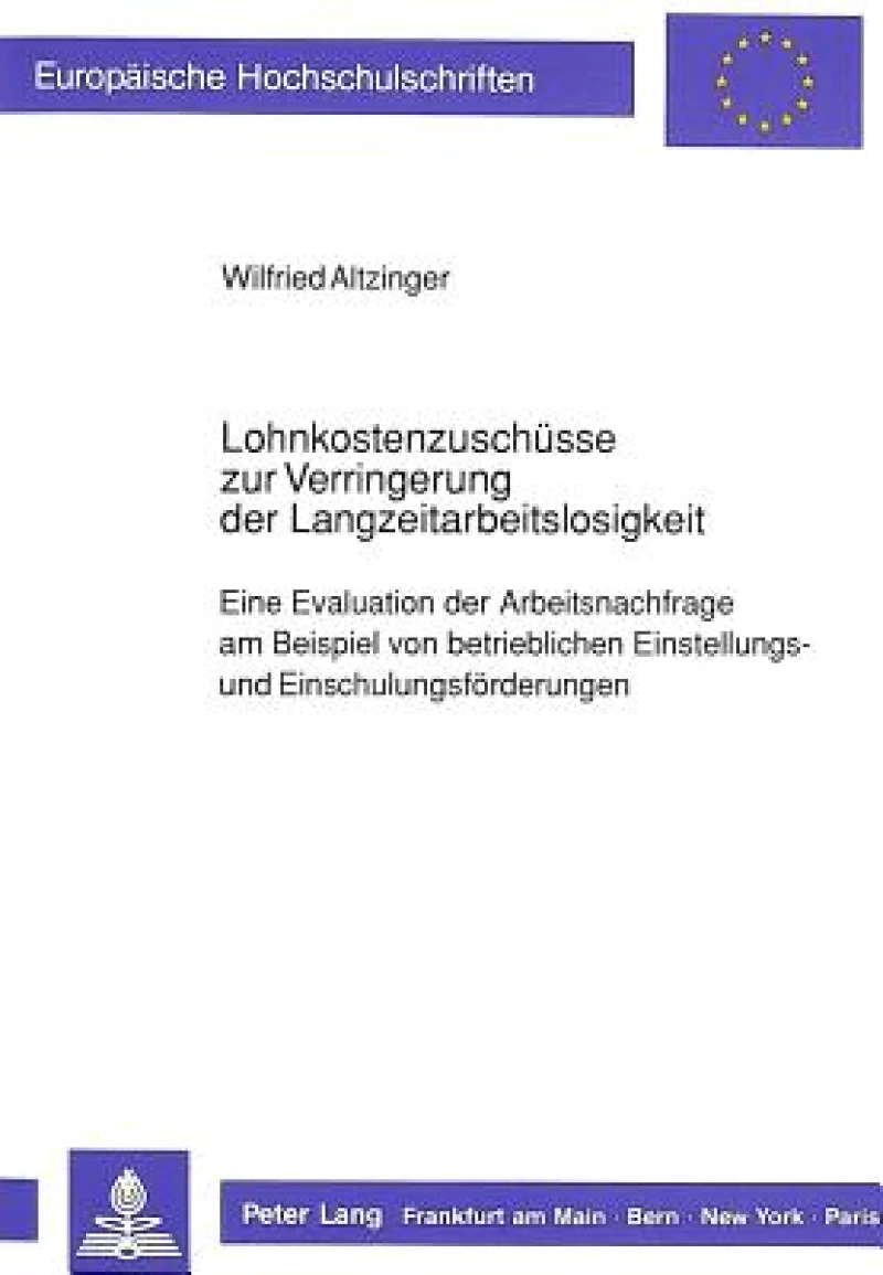 Lohnkostenzuschuesse zur Verringerung der Langzeitarbeitslosigkeit