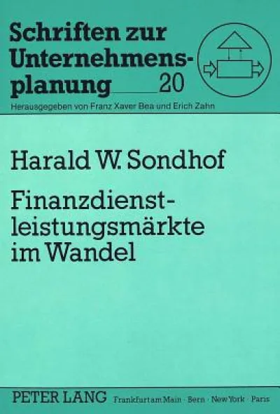 Finanzdienstleistungsmaerkte im Wandel