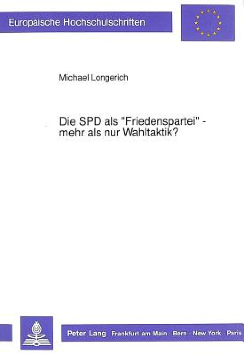 Die SPD als «Friedenspartei» - mehr als nur Wahltaktik?