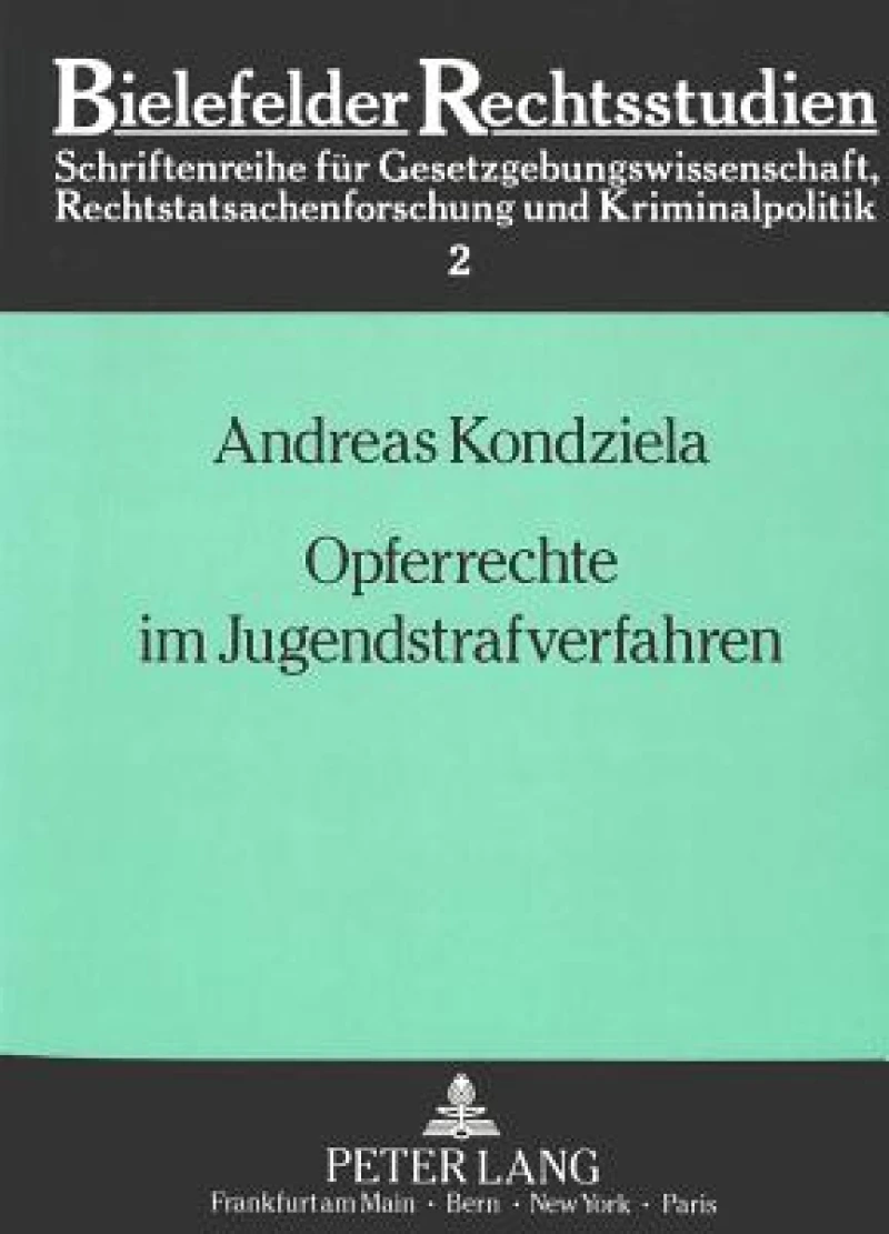 Opferrechte im Jugendstrafverfahren