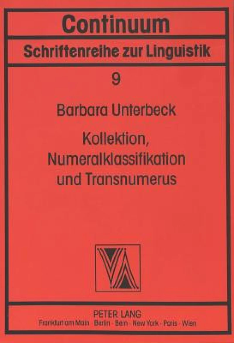 Kollektion, Numerialklassifikation und Transnumerus