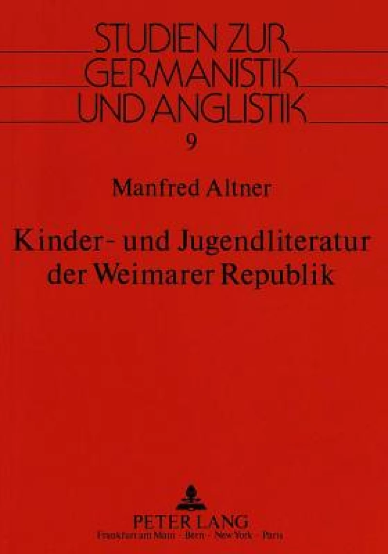 Kinder- und Jugendliteratur der Weimarer Republik