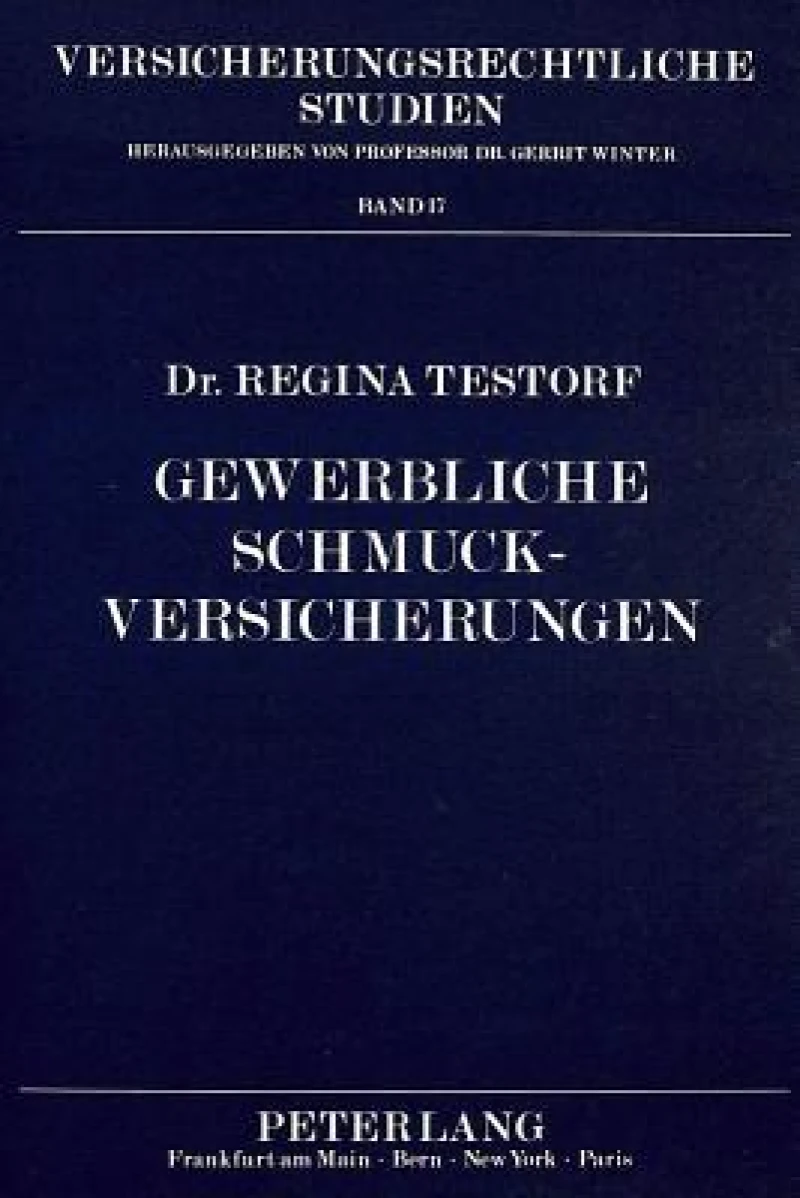 Gewerbliche Schmuckversicherungen