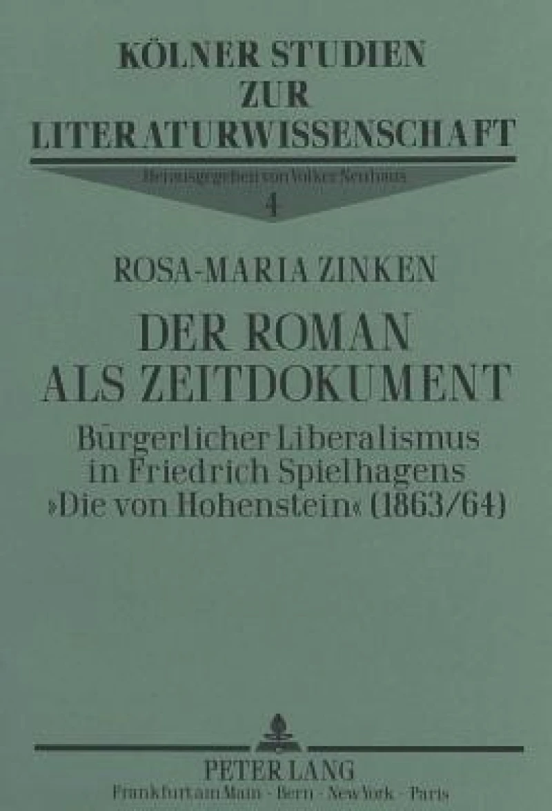 Der Roman als Zeitdokument