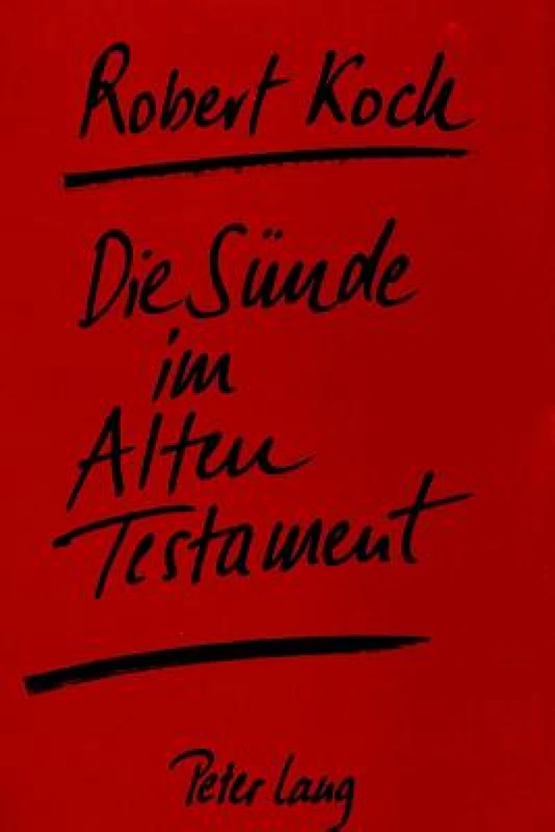 Die Suende Im Alten Testament