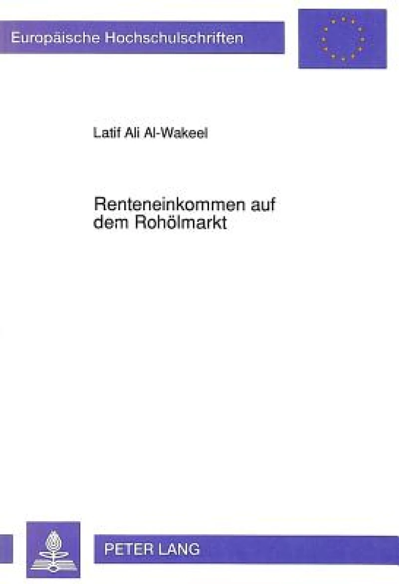 Renteneinkommen auf dem Rohoelmarkt