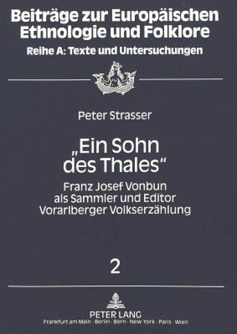 «Ein Sohn des Thales»