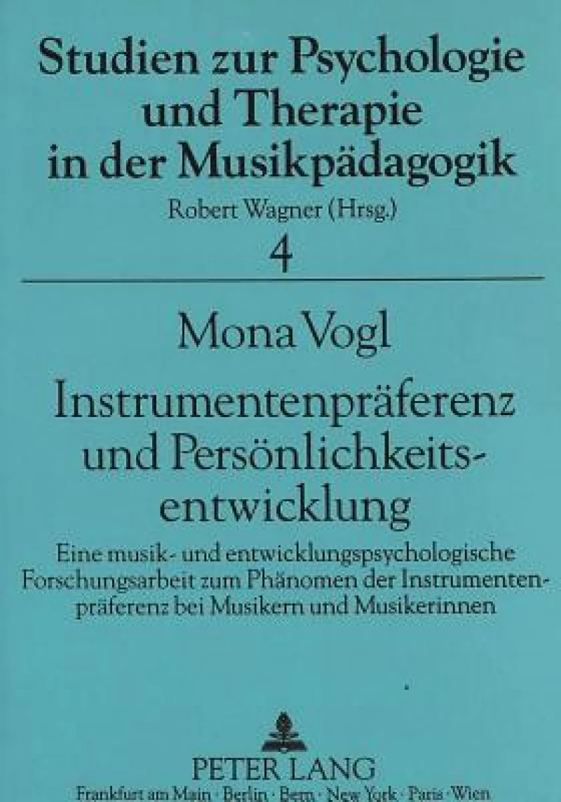 Instrumentenpraeferenz und Persoenlichkeitsentwicklung