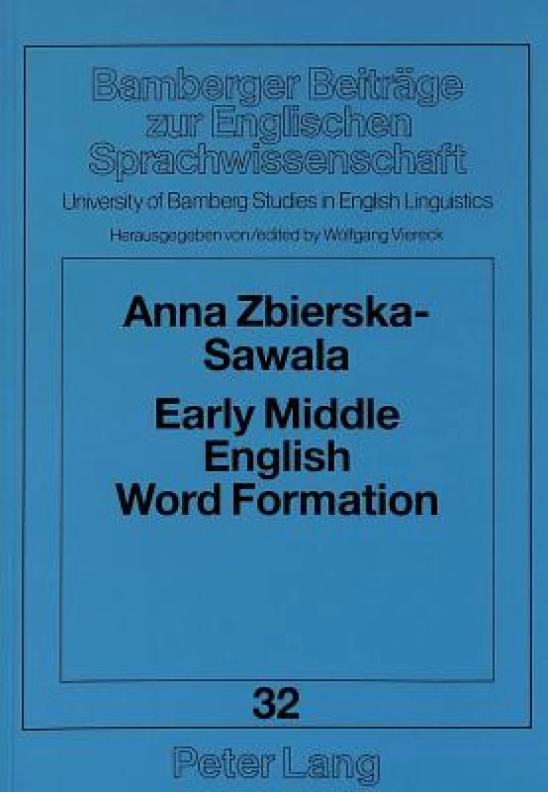 Early Middle English Word Formation