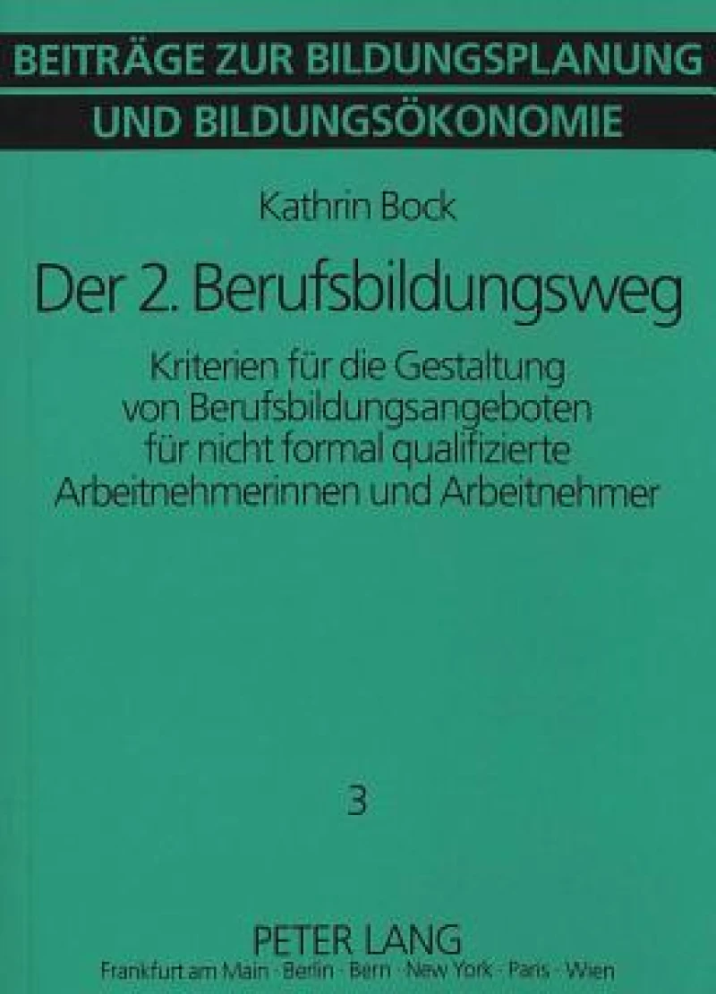 Der 2. Berufsbildungsweg