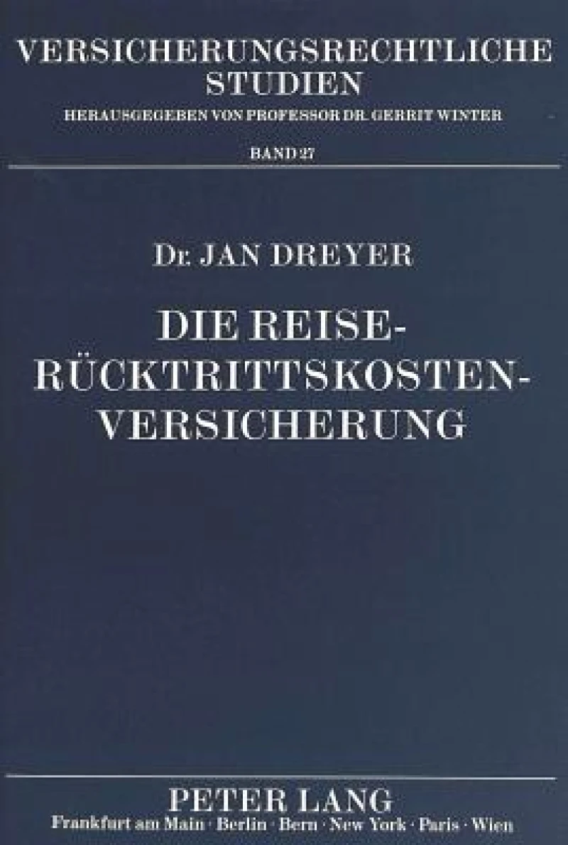 Die Reiseruecktrittskostenversicherung