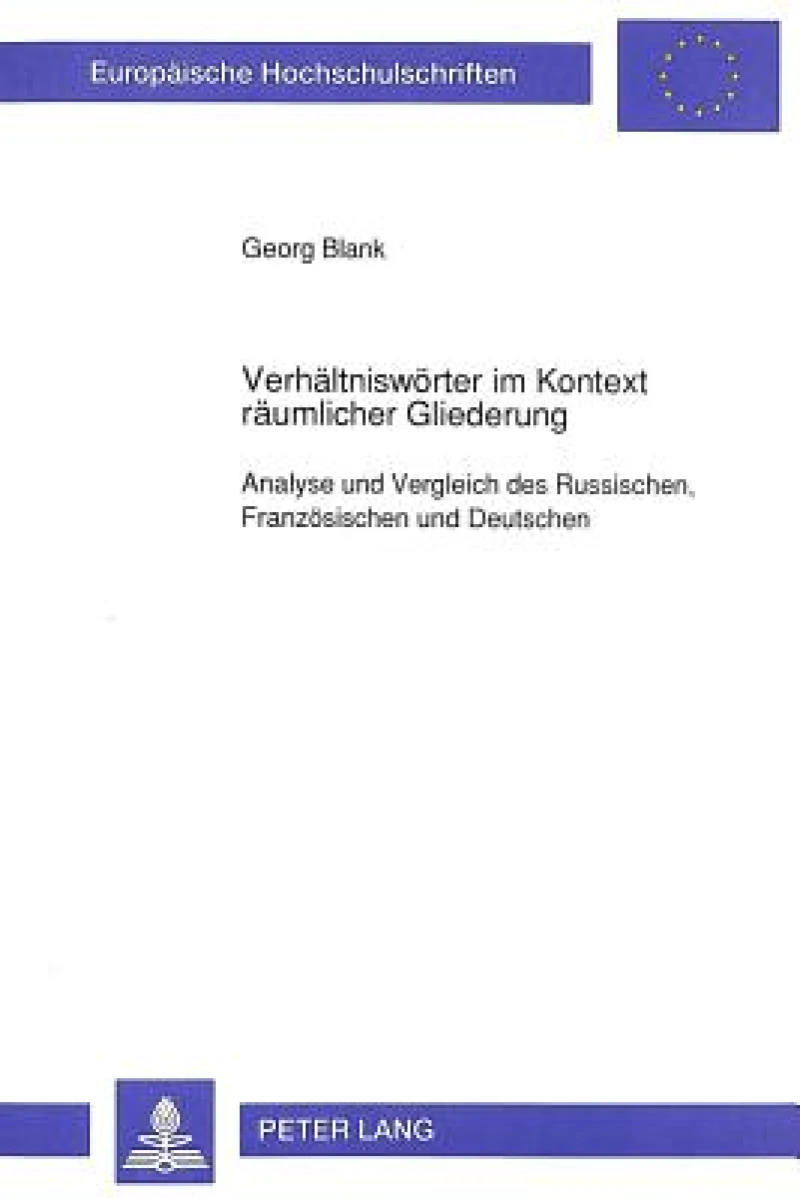 Verhaeltniswoerter im Kontext raeumlicher Gliederung