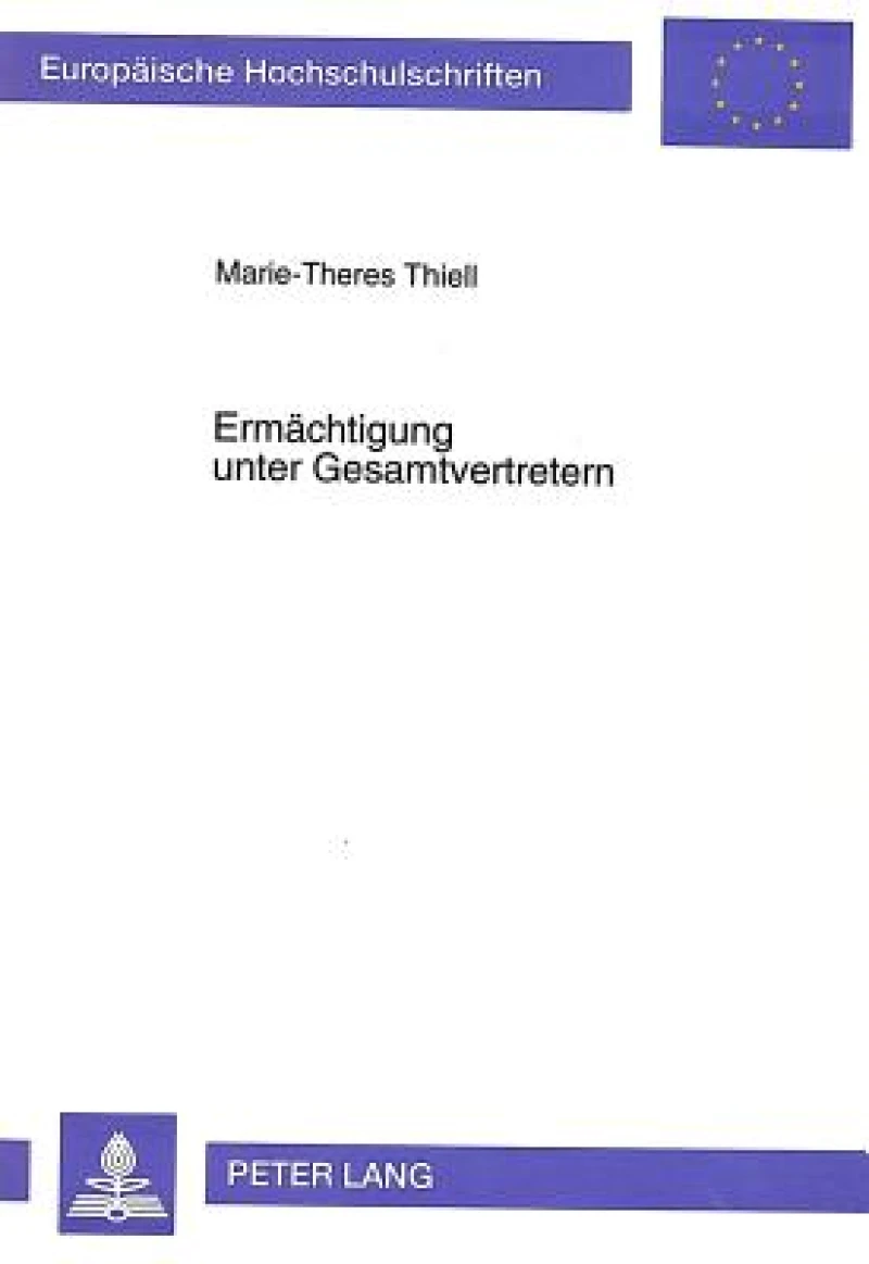 Ermaechtigung unter Gesamtvertretern