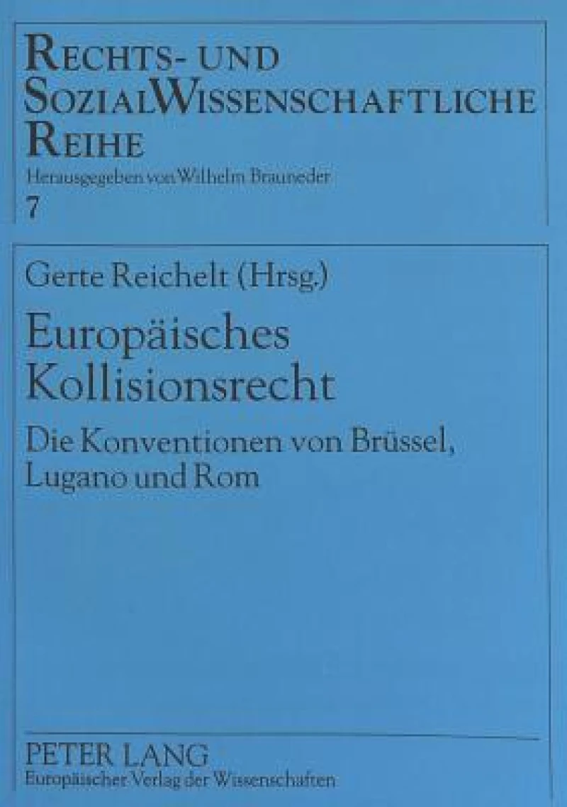 Europaeisches Kollisionsrecht