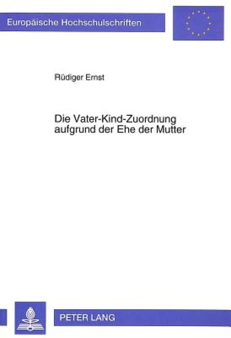 Die Vater-Kind-Zuordnung aufgrund der Ehe der Mutter