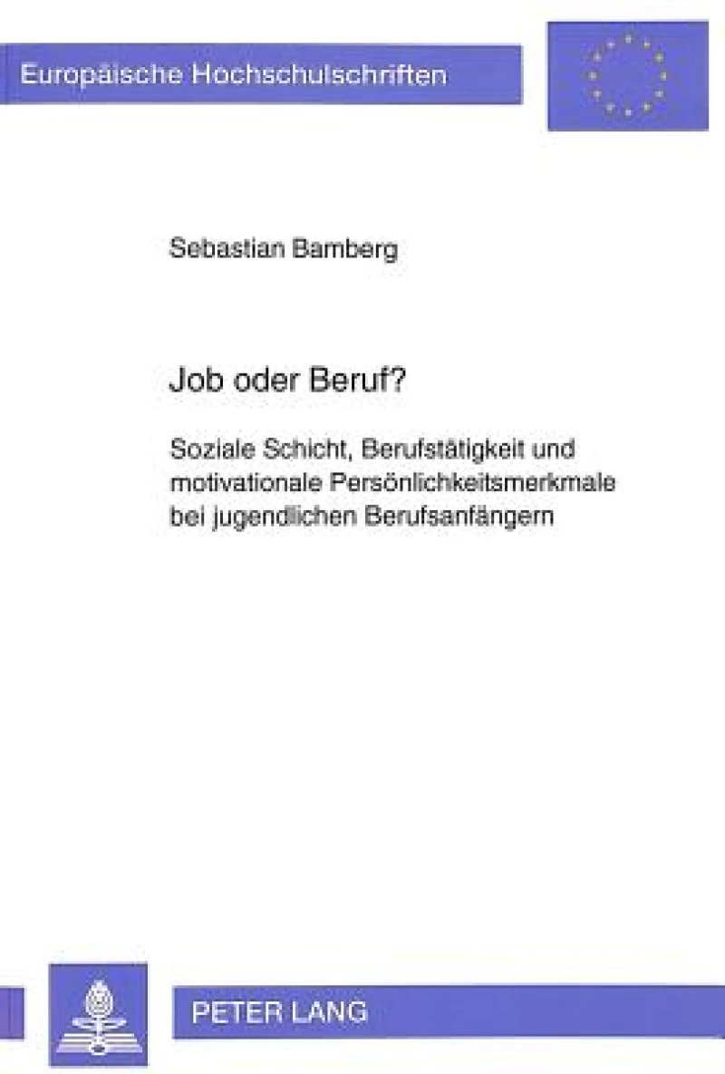 Job Oder Beruf?