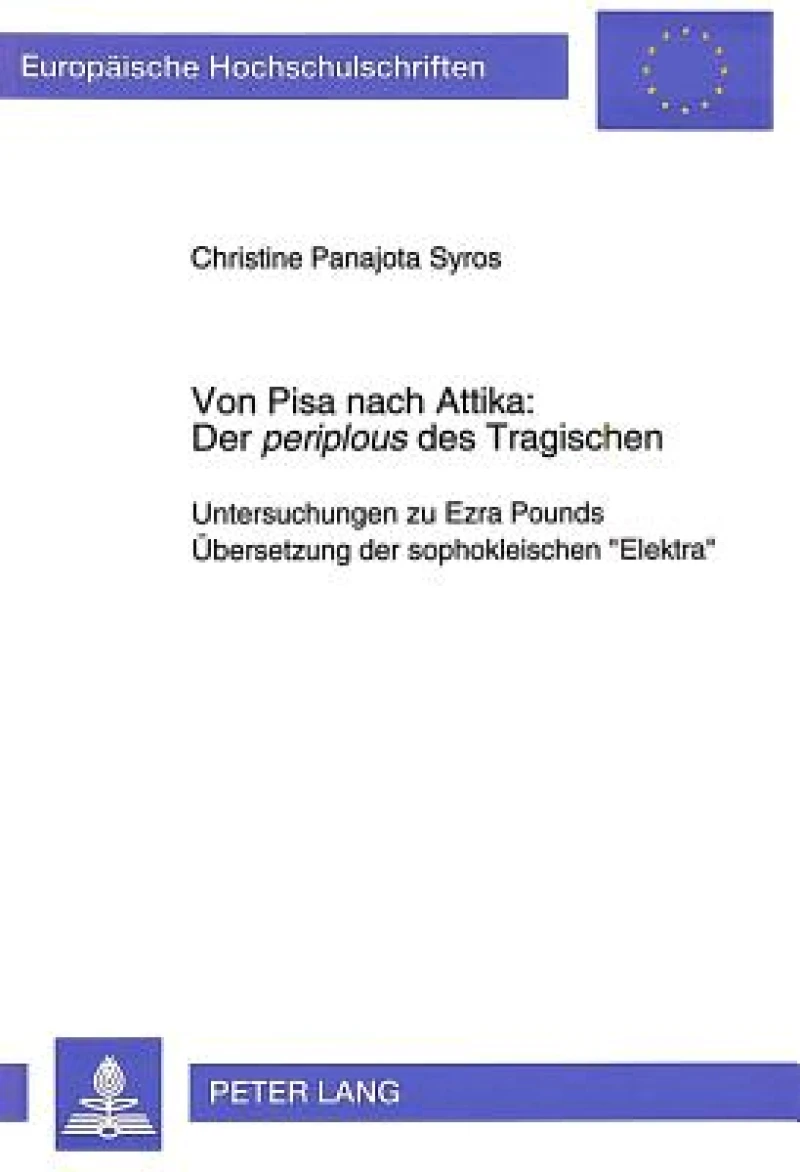Von Pisa nach Attika: Der «periplous» des Tragischen