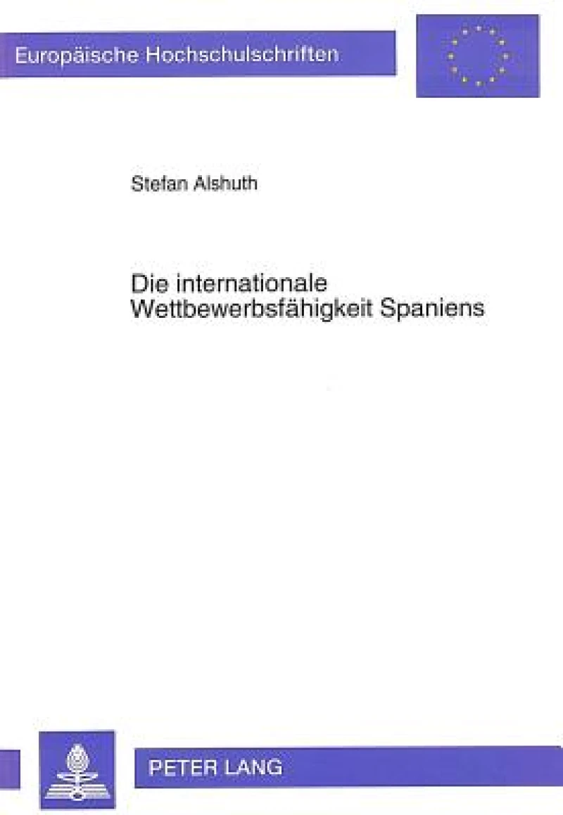 Die internationale Wettbewerbsfaehigkeit Spaniens