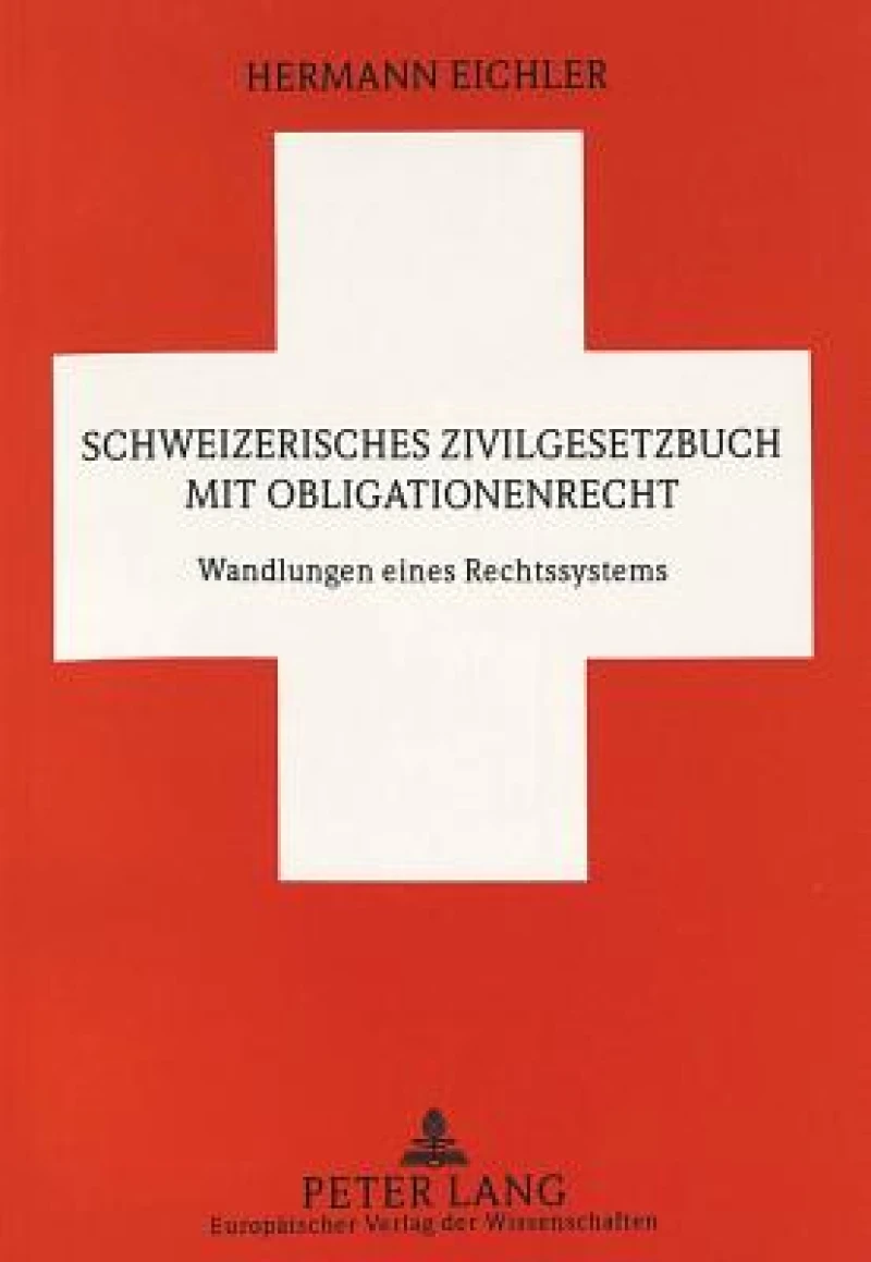 Schweizerisches Zivilgesetzbuch Mit Obligationenrecht