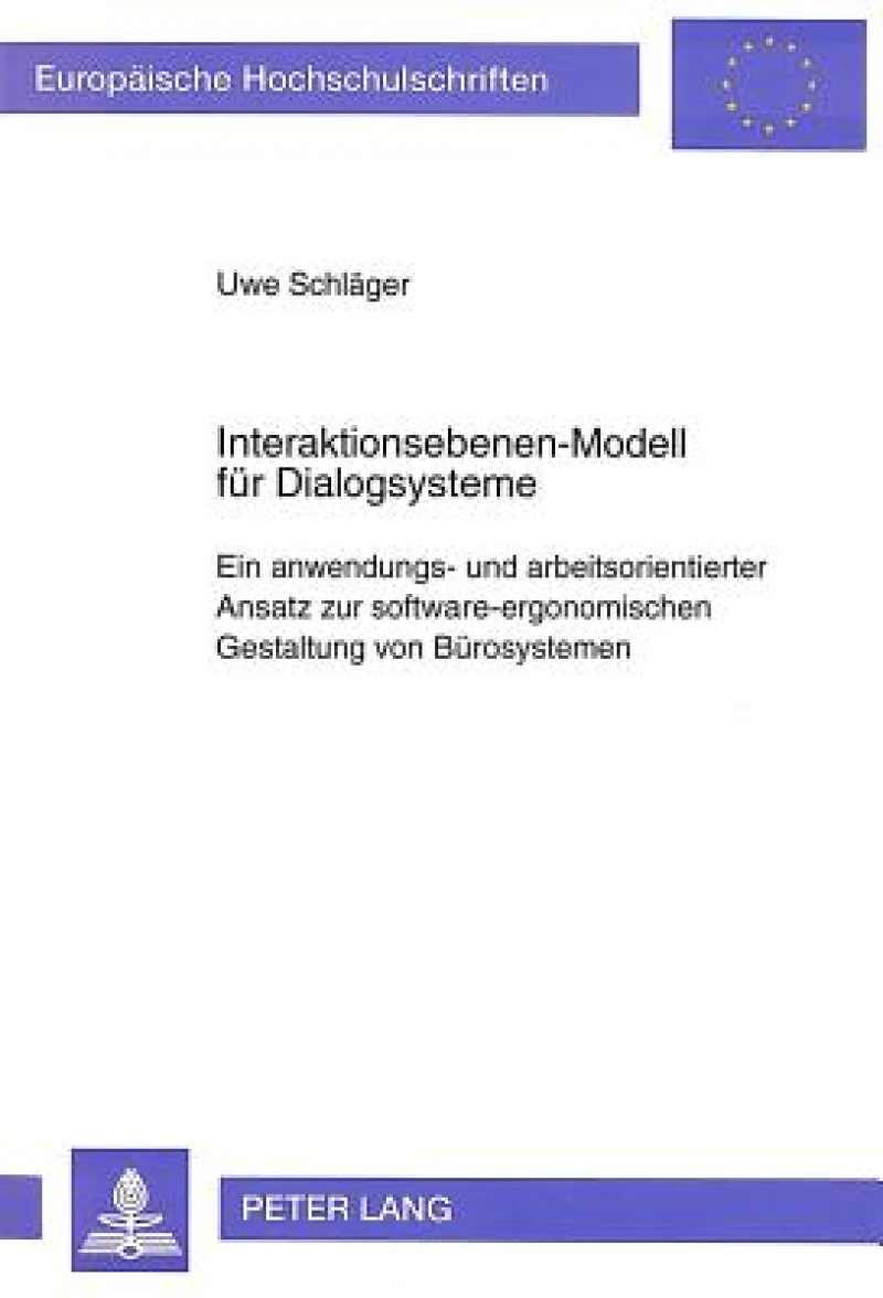 Interaktionsebenen-Modell fuer Dialogsysteme