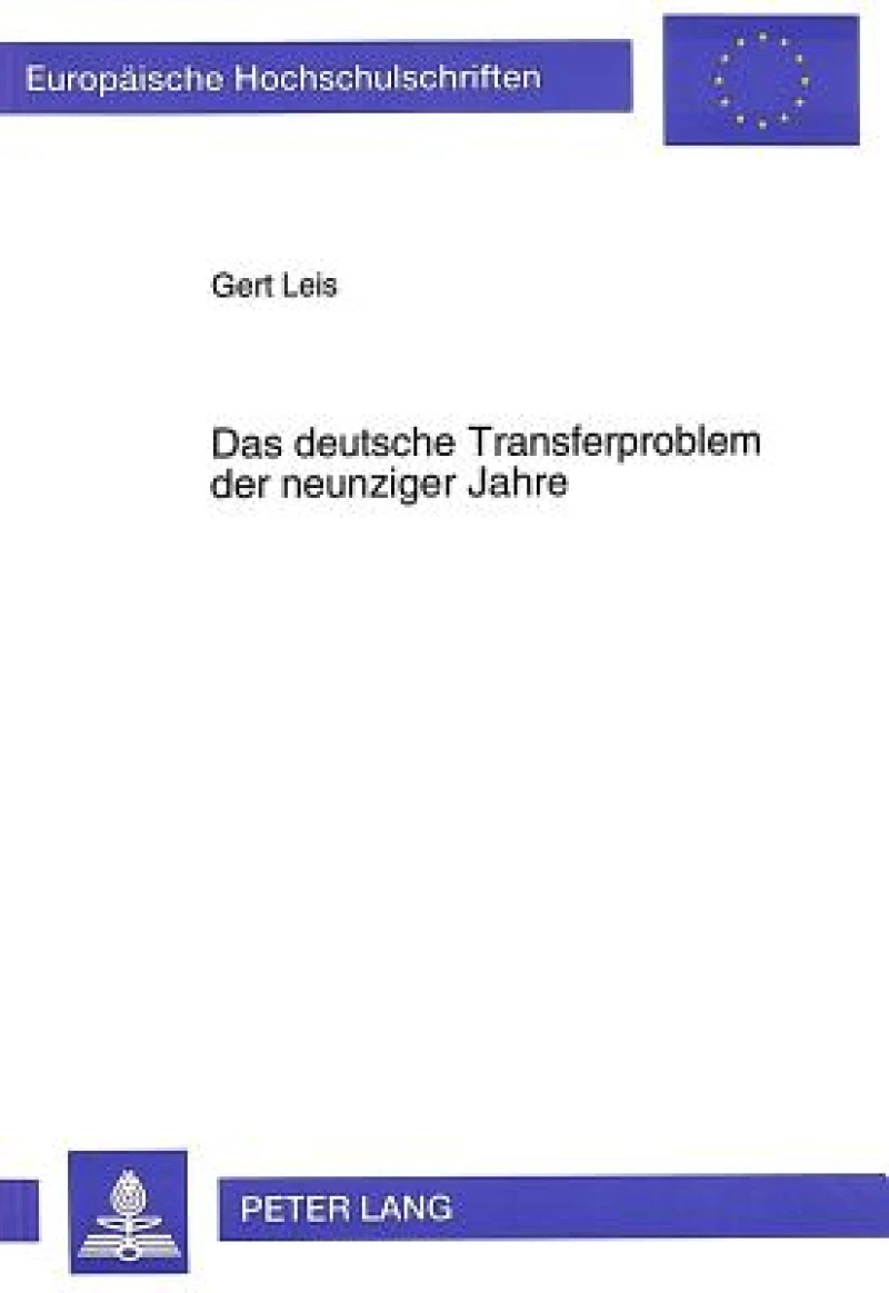 Das deutsche Transferproblem der neunziger Jahre