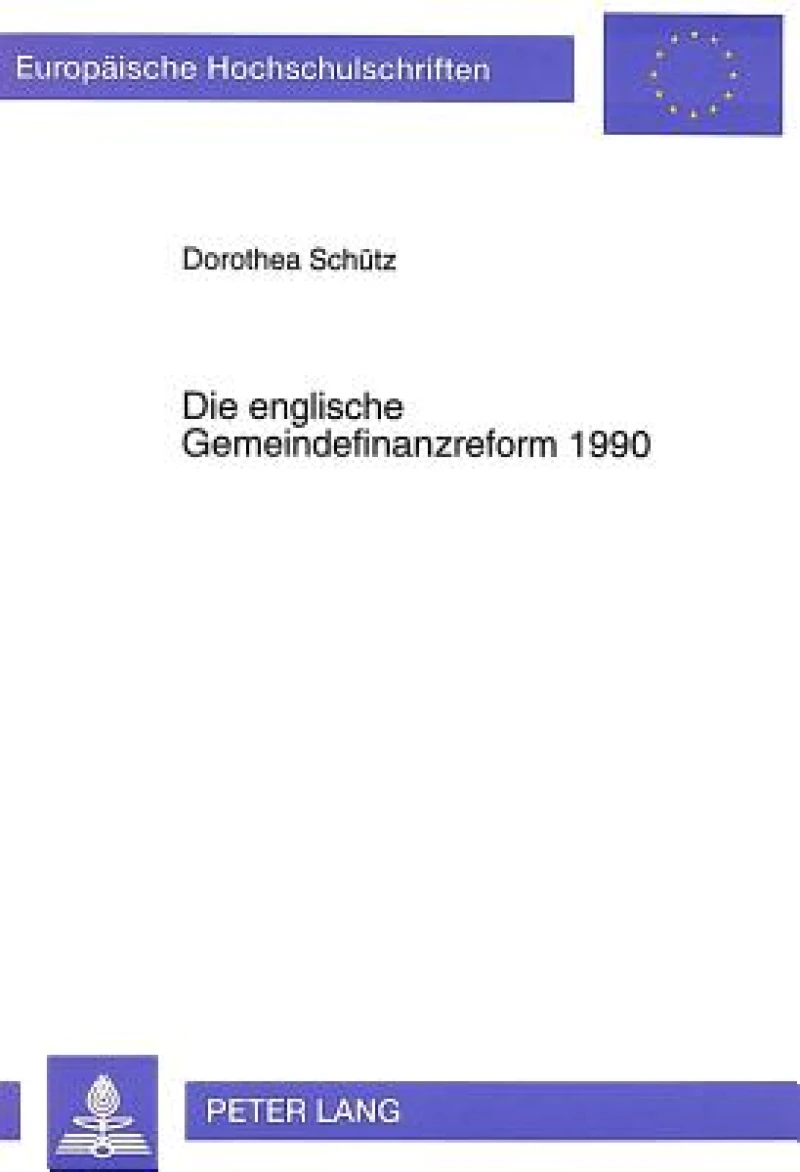 Die englische Gemeindefinanzreform 1990