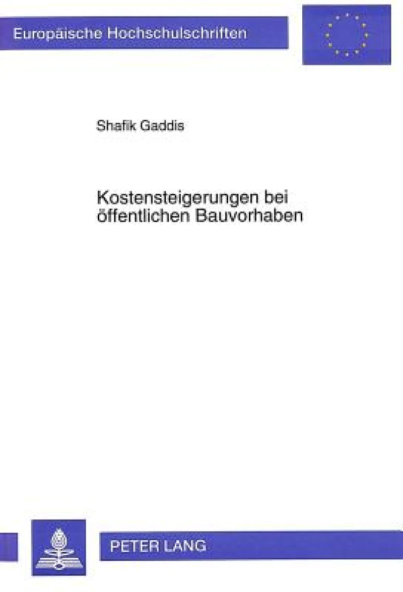 Kostensteigerungen bei oeffentlichen Bauvorhaben