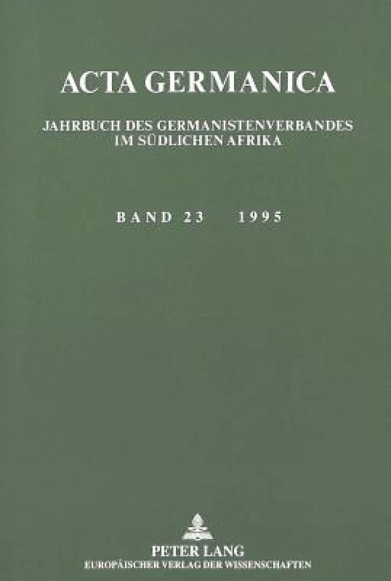Acta germanica