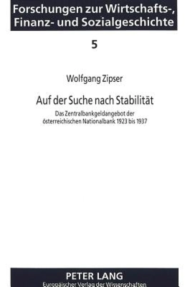 Auf der Suche nach Stabilitaet