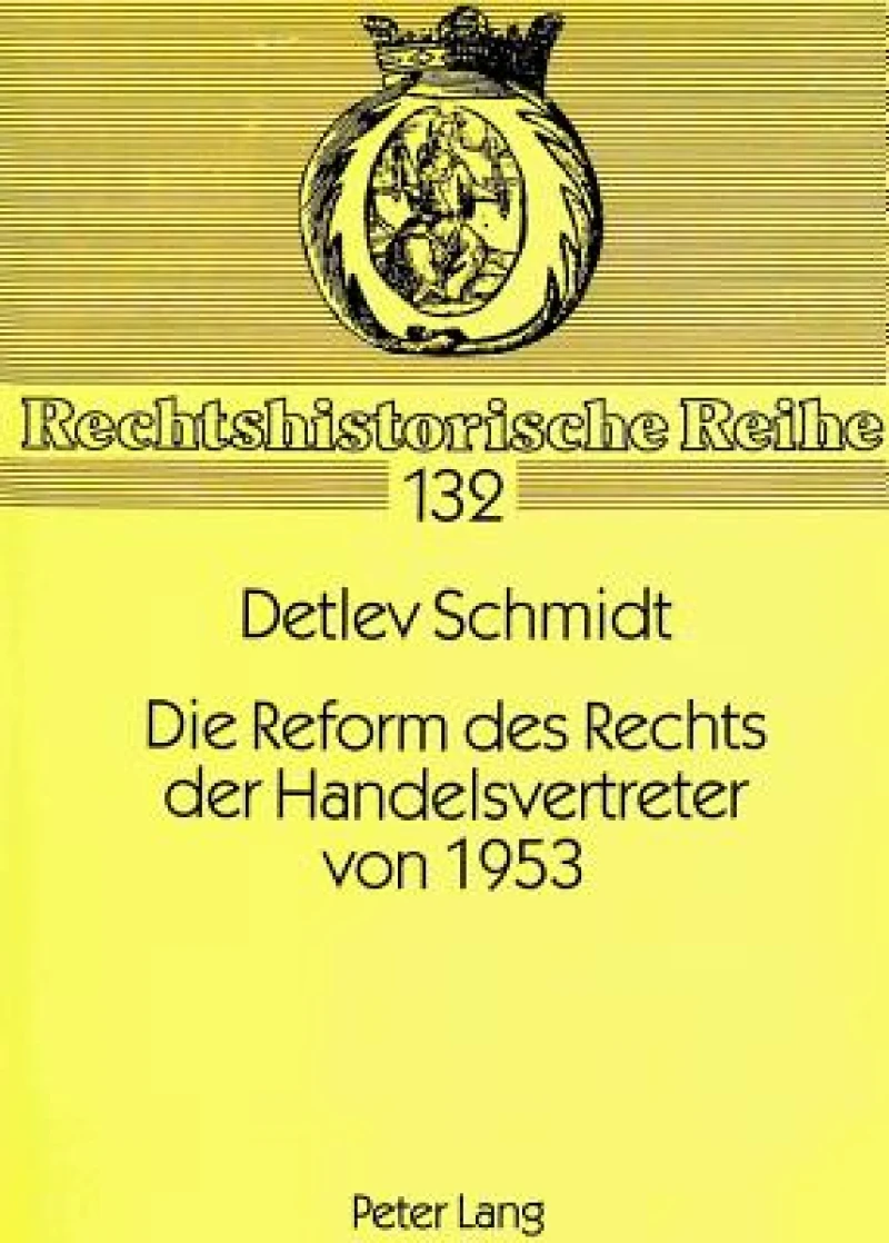 Die Reform des Rechts der Handelsvertreter von 1953