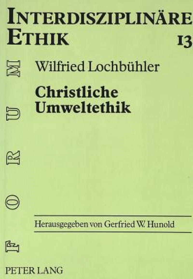 Christliche Umweltethik
