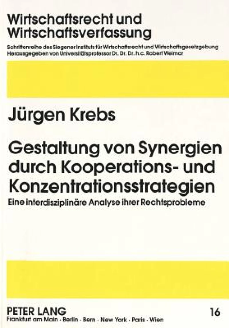 Gestaltung von Synergien durch Kooperations- und Konzentrationsstrategien