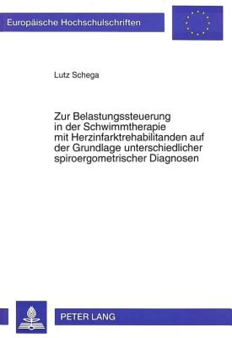 Zur Belastungssteuerung in der Schwimmtherapie mit Herzinfarktrehabilitanden auf der Grundlage unterschiedlicher spiroergometrischer Diagnosen