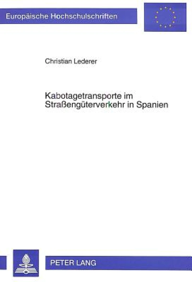 Kabotagetransporte im Straengueterverkehr in Spanien