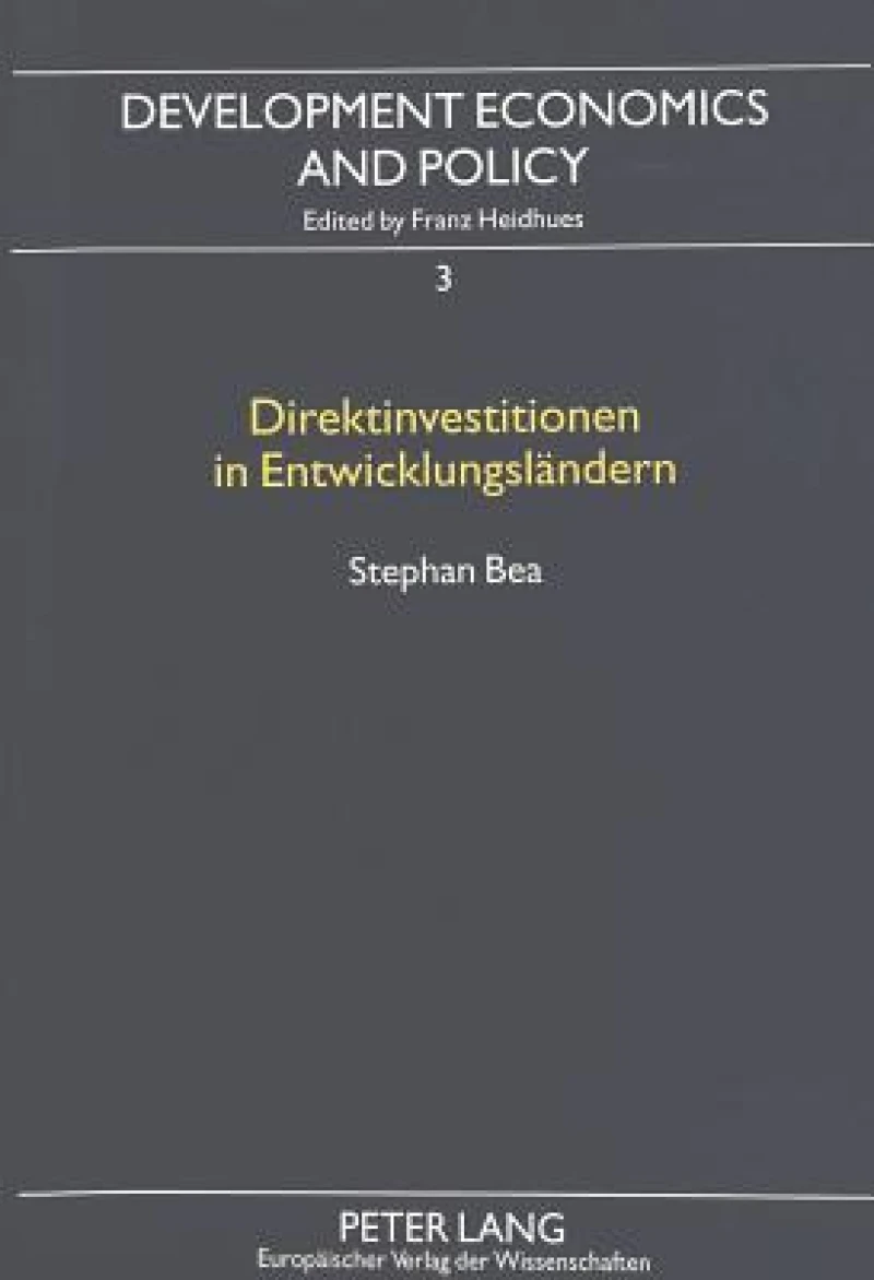 Direktinvestitionen in Entwicklungslaendern
