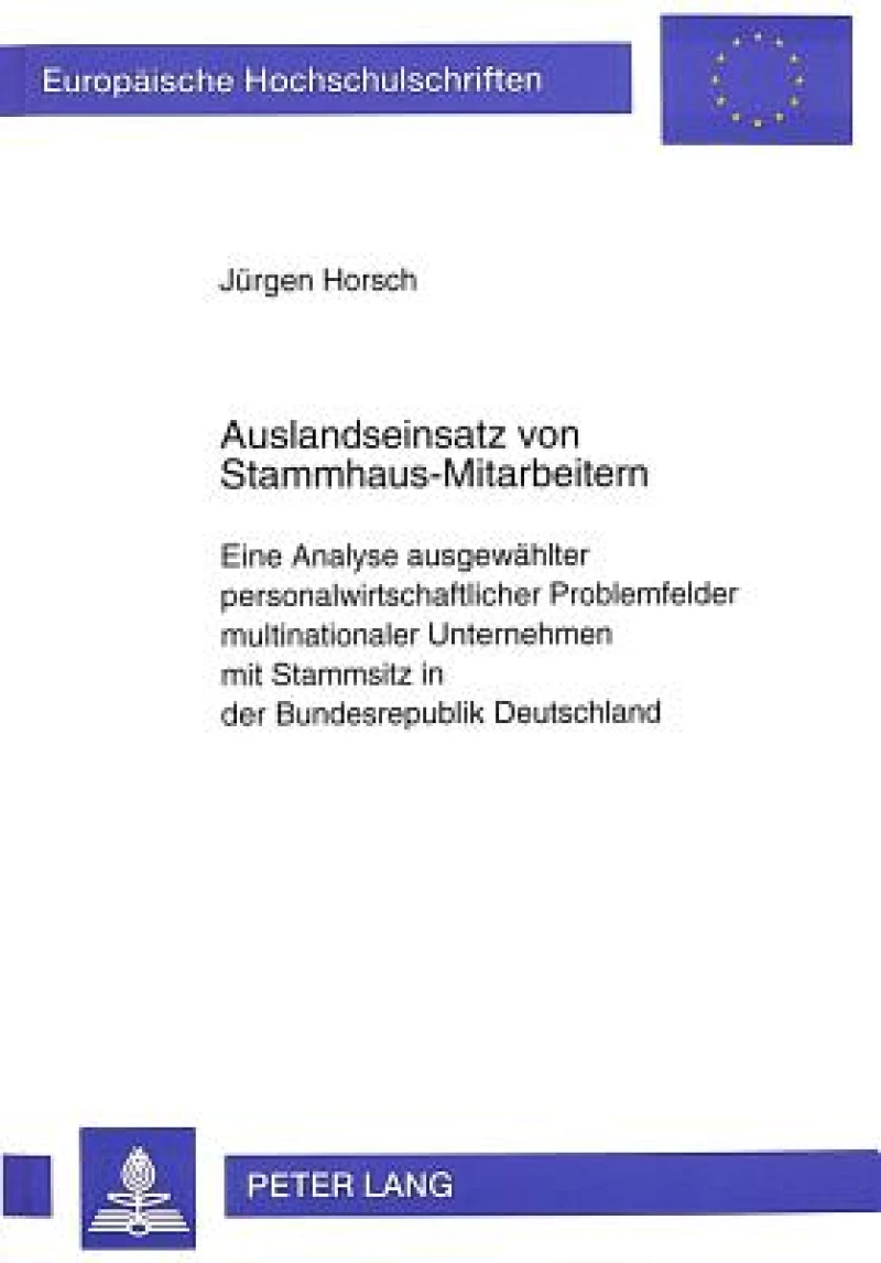 Auslandseinsatz von Stammhaus-Mitarbeitern