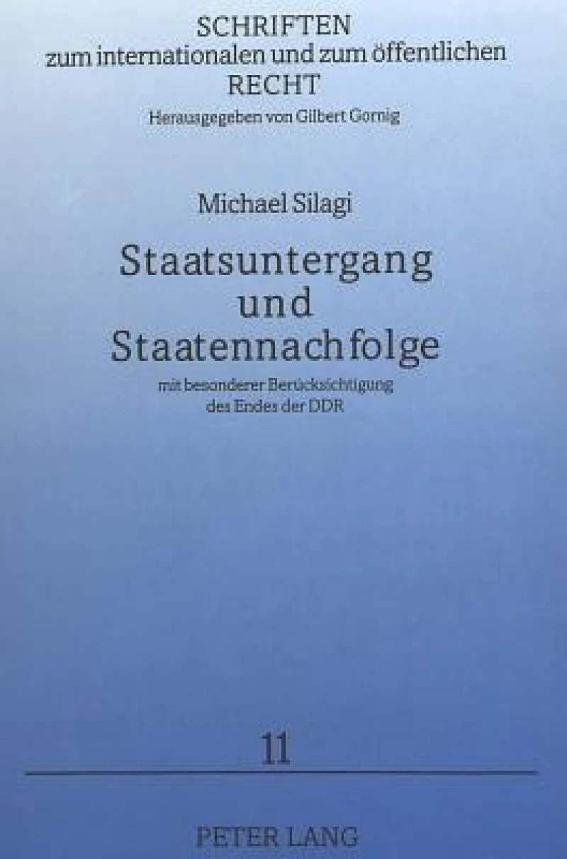 Staatsuntergang und Staatennachfolge