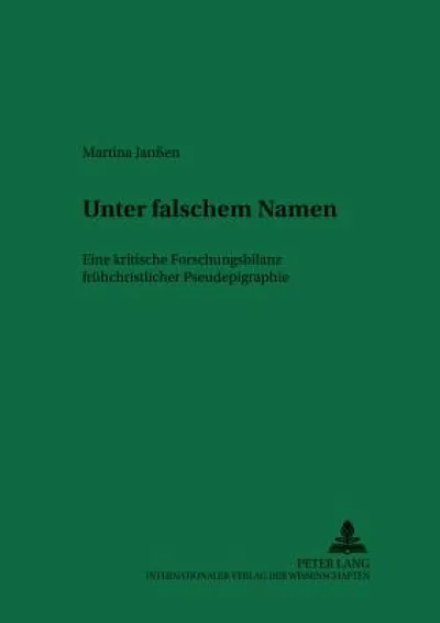 Unter Falschem Namen
