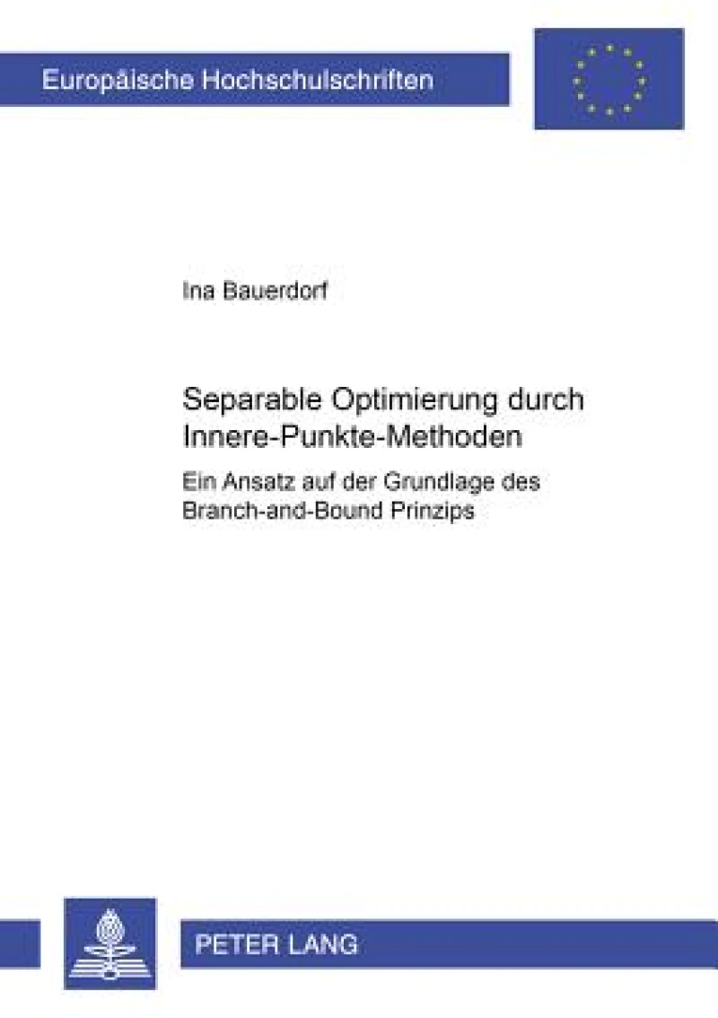 Separable Optimierung Durch Innere-Punkte-Methoden