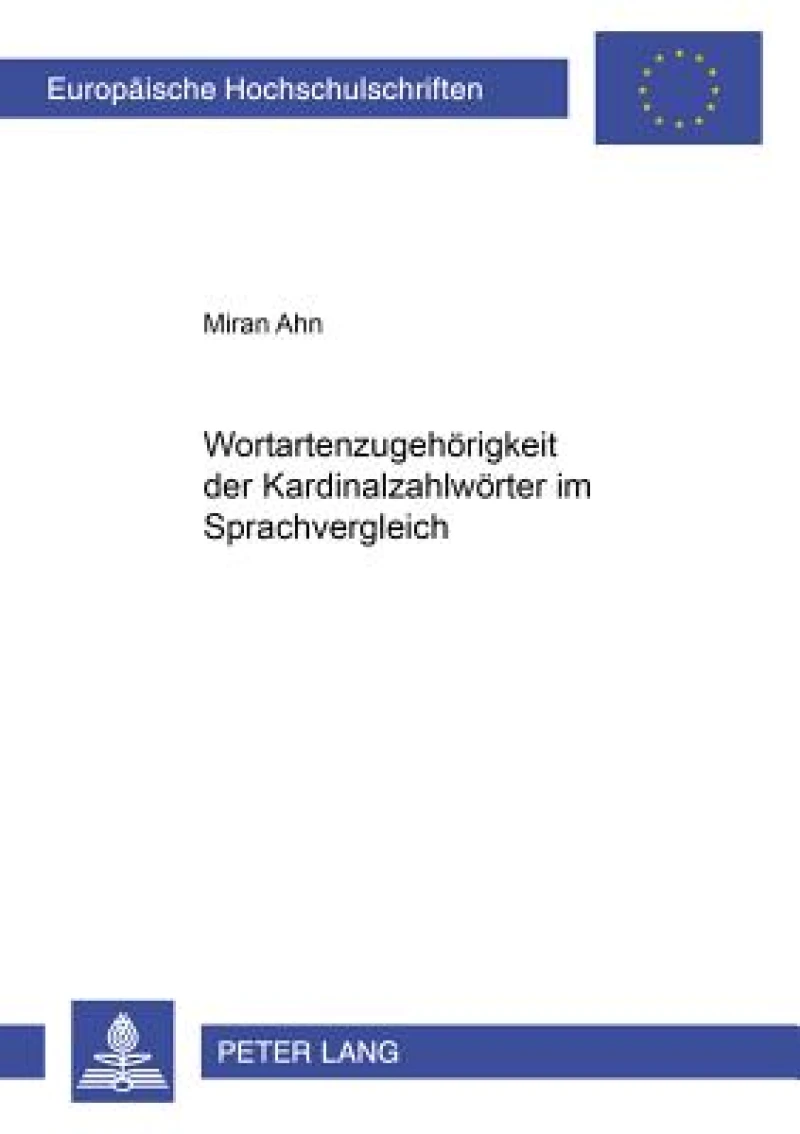Wortartenzugehoerigkeit der Kardinalzahlwoerter im Sprachvergleich