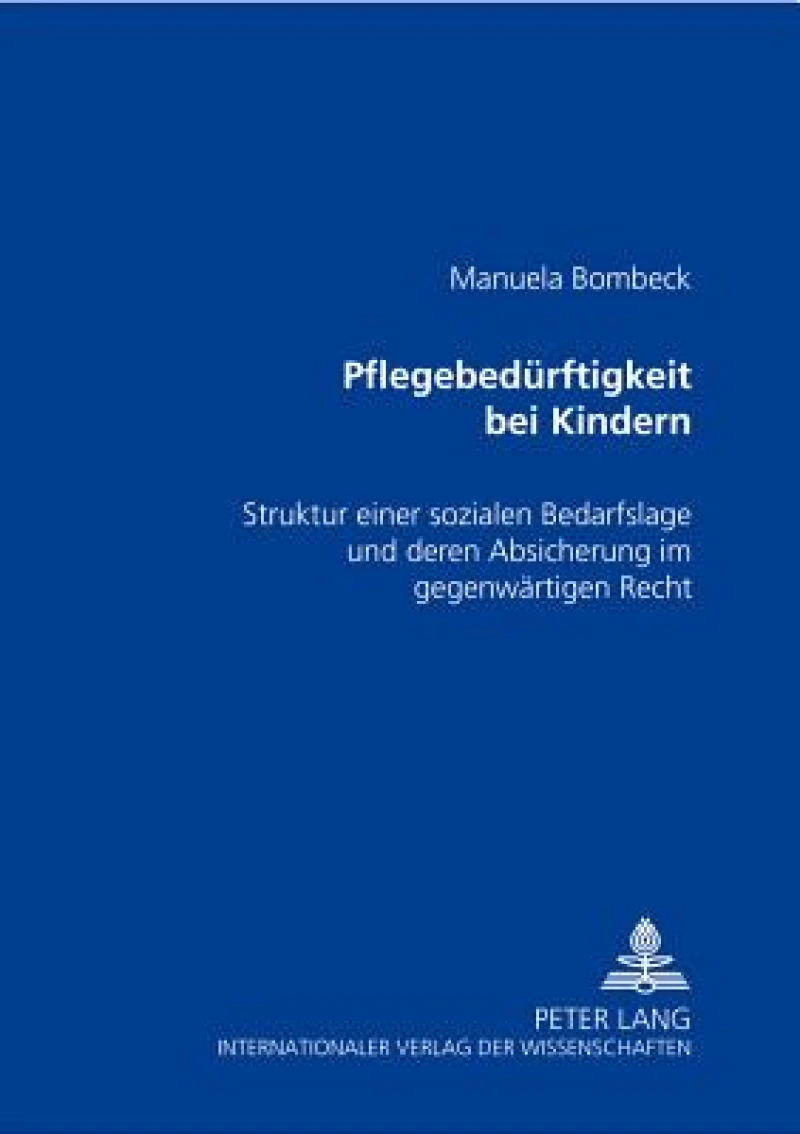 Pflegebeduerftigkeit bei Kindern