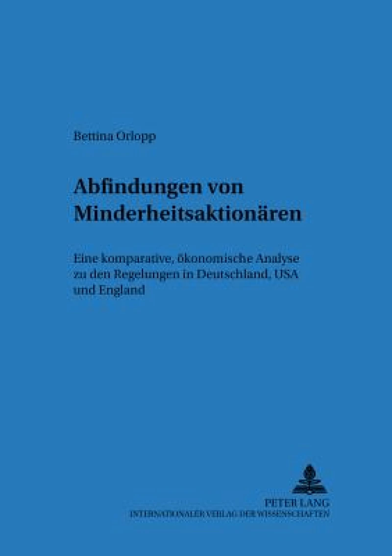 Abfindungen von Minderheitsaktionaeren