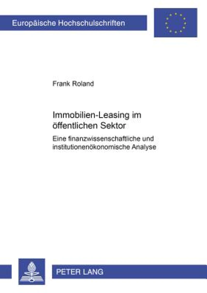 Immobilien-Leasing Im Oeffentlichen Sektor
