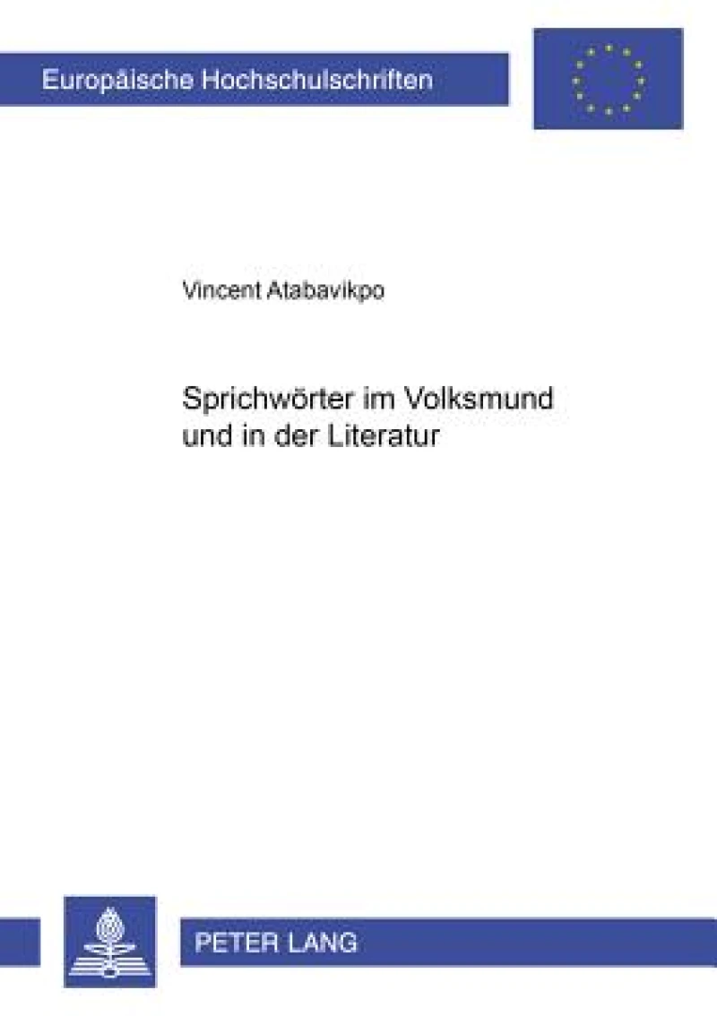 Sprichwoerter im Volksmund und in der Literatur