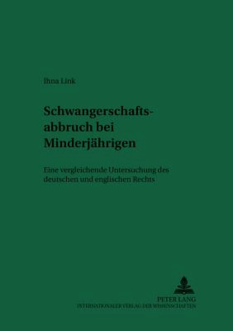 Schwangerschaftsabbruch bei Minderjaehrigen