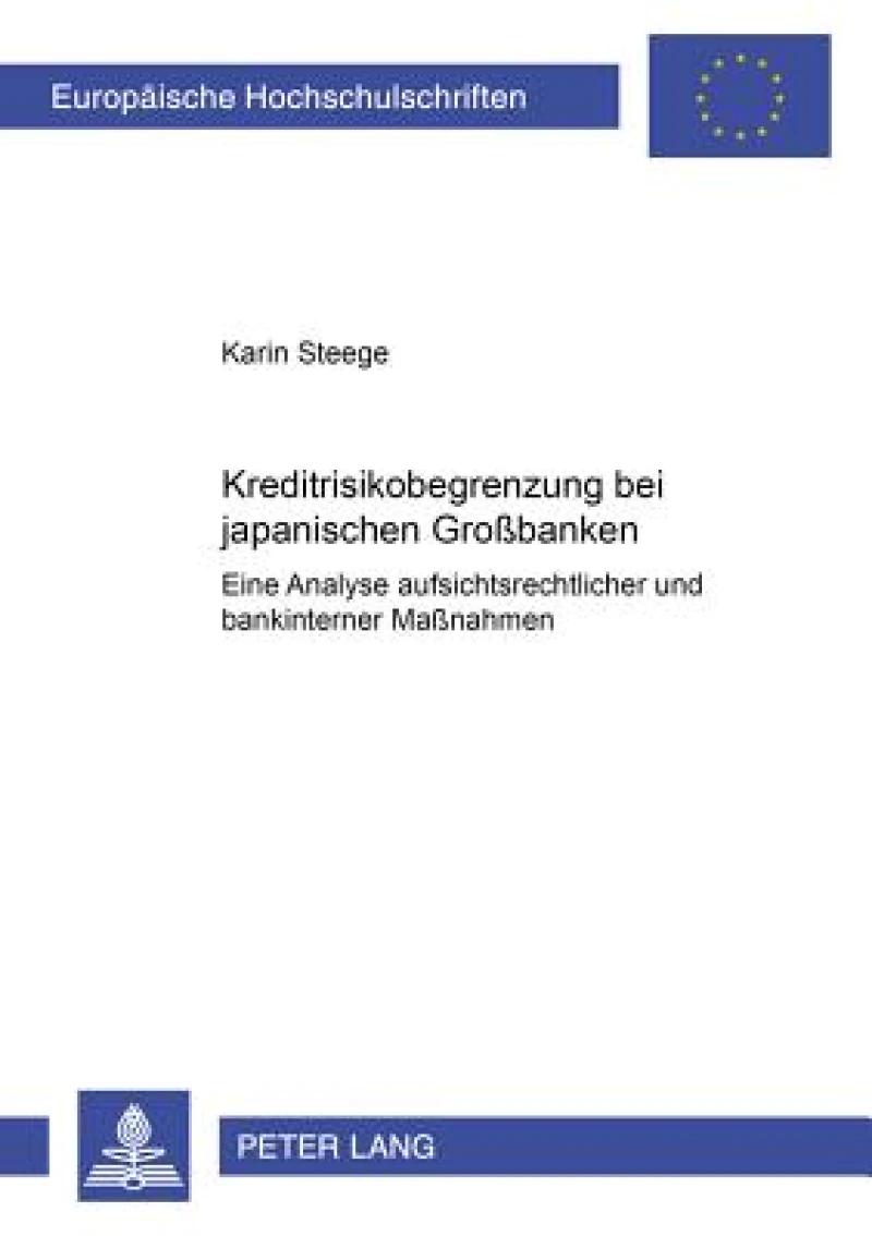 Kreditrisikobegrenzung Bei Japanischen Großbanken