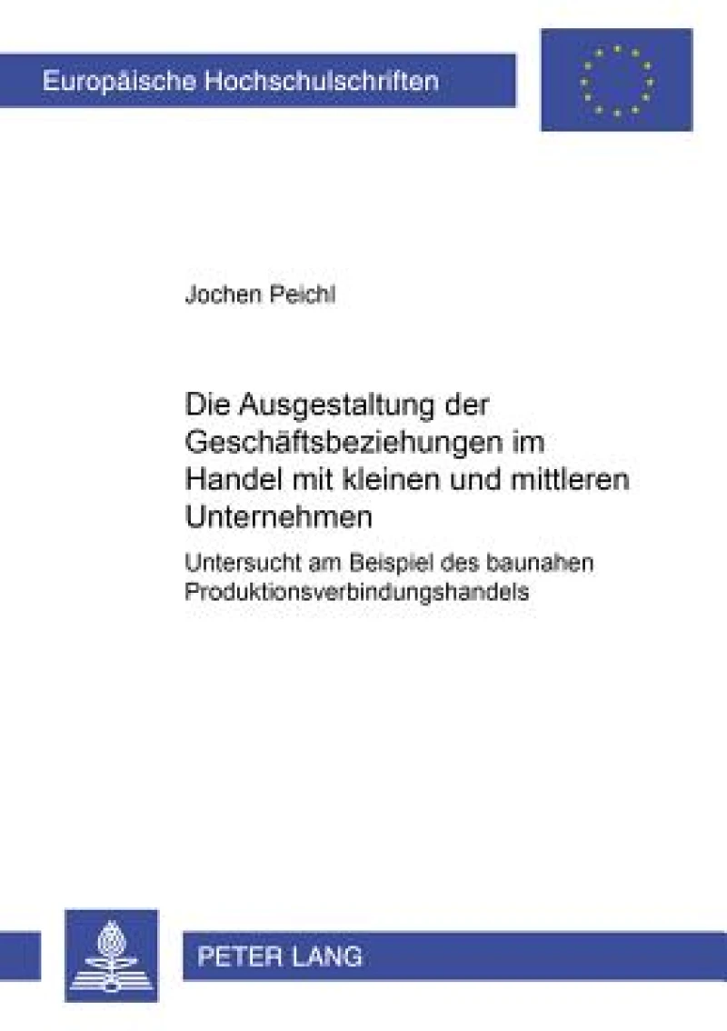 Die Ausgestaltung Der Geschaeftsbeziehungen Im Handel Mit Kleinen Und Mittleren Unternehmen