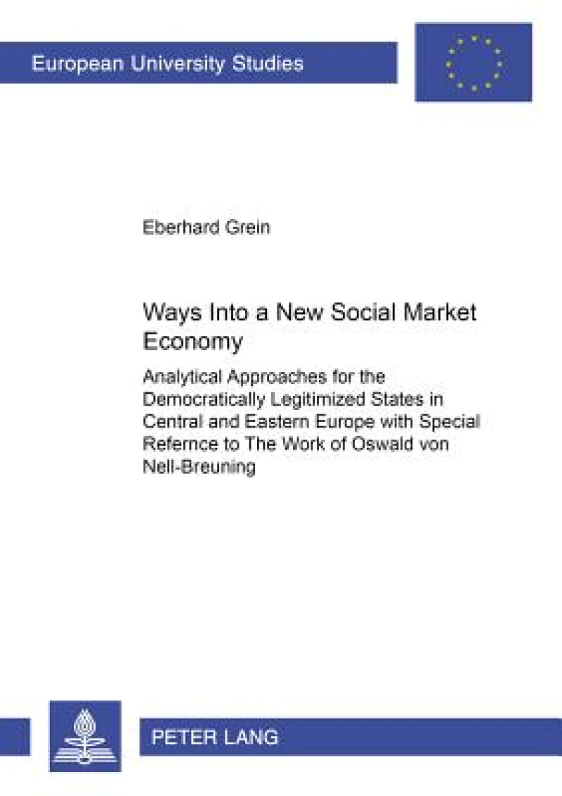Ways into a new «Social Market Economy»