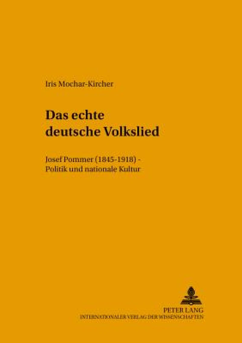 Das «echte deutsche» Volkslied