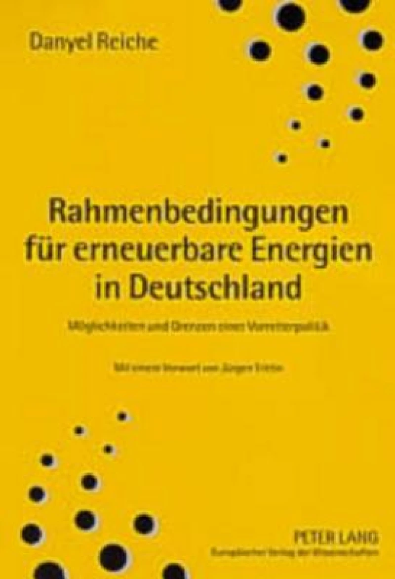 Rahmenbedingungen fuer erneuerbare Energien in Deutschland